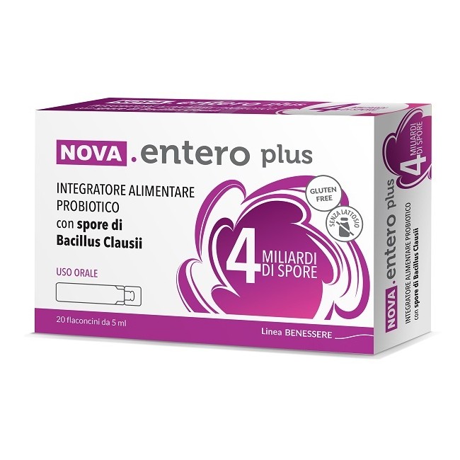 NOVA ENTERO 4 MILIARDI 20 FLACONCINI 5 ML NOVA ENTERO 4 MILIARDI 20 FLACONCINI 5 ML