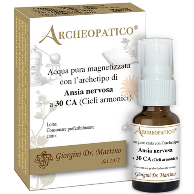 Archeopatico Acqua Pura Magnetizzata Con Archetipo Ansia Nervosa A 30 Cicli Armonici 10 Ml Archeopatico Acqua Pura Magnetizzata Con Archetipo Ansia Nervosa A 30 Cicli Armonici 10 Ml