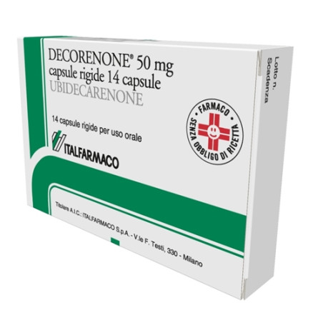 DECORENONE 50*14CPS 50MG DECORENONE 50*14CPS 50MG