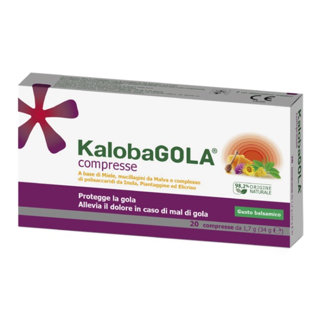 KALOBAGOLA 20 COMPRESSE BALSAMICO KALOBAGOLA 20 COMPRESSE BALSAMICO