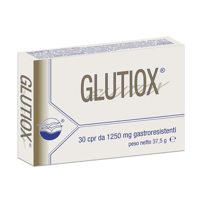 GLUTIOX 30 COMPRESSE GASTRORESISTENTI 1250 MG GLUTIOX 30 COMPRESSE GASTRORESISTENTI 1250 MG