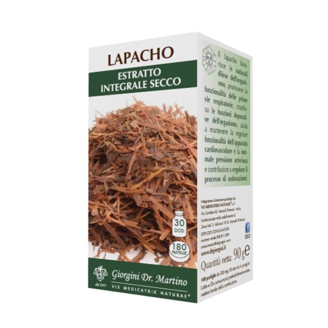 LAPACHO ESTRATTO INTEGRALE SECCO 90 G 180 PASTIGLIE LAPACHO ESTRATTO INTEGRALE SECCO 90 G 180 PASTIGLIE