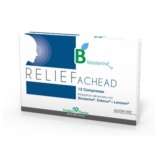 BIOSTERINE RELIEF ACHEAD 12 COMPRESSE BIOSTERINE RELIEF ACHEAD 12 COMPRESSE