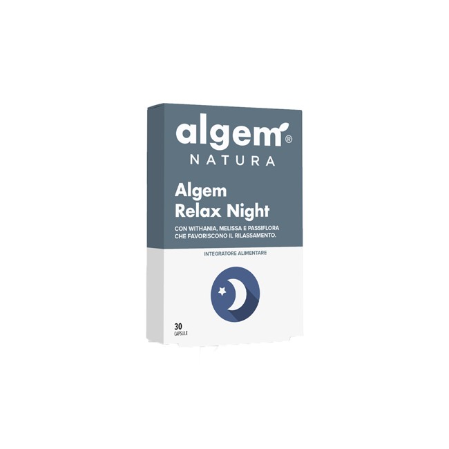 ALGEM RELAX NIGHT 30 CAPSULE ALGEM RELAX NIGHT 30 CAPSULE