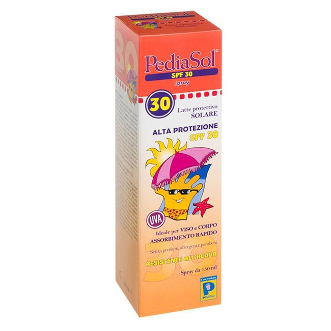 PEDIASOL SPF 30 LATTE SOLARE SPRAY 150 ML PEDIASOL SPF 30 LATTE SOLARE SPRAY 150 ML