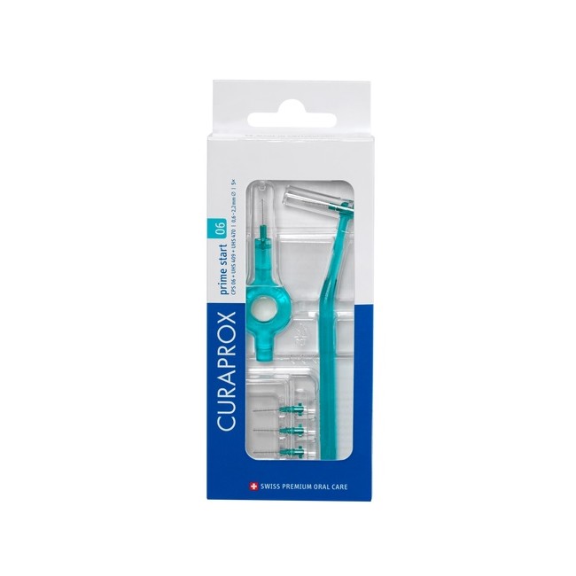 Curaprox Capsule 06 Scovolino Prime Start 06 Turquoise 5 Pezzi Curaprox Capsule 06 Scovolino Prime Start 06 Turquoise 5 Pezzi