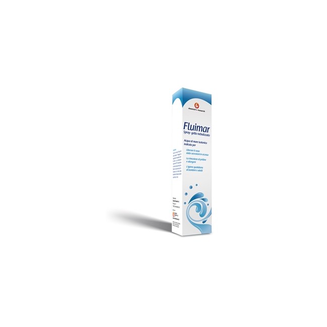 FLUIMAR SPRAY SOLUZIONE ISOTONICA STERILE ACQUA DI MARE RICCA DI SALI E OLIGOELEMENTI INDICATA PER PULIZIA DELLE CAVITA'NASALI I