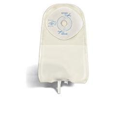 SACCA UROSTOMIA TRASPARENTE PRETAGLIATA MONO PEZZO CON BARRIERA PROTETTIVA IN STOMAHESIVE E VALVOLA ANTIREFLUSSO URODRESS 25MM 1