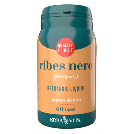 Confezione da 60 capsule di Erba Vita Ribes Nero Integratore Drenante Per Il Benessere Delle Vie Urinarie. Confezione da 60 capsule di Erba Vita Ribes Nero Integratore Drenante Per Il Benessere Delle Vie Urinarie.