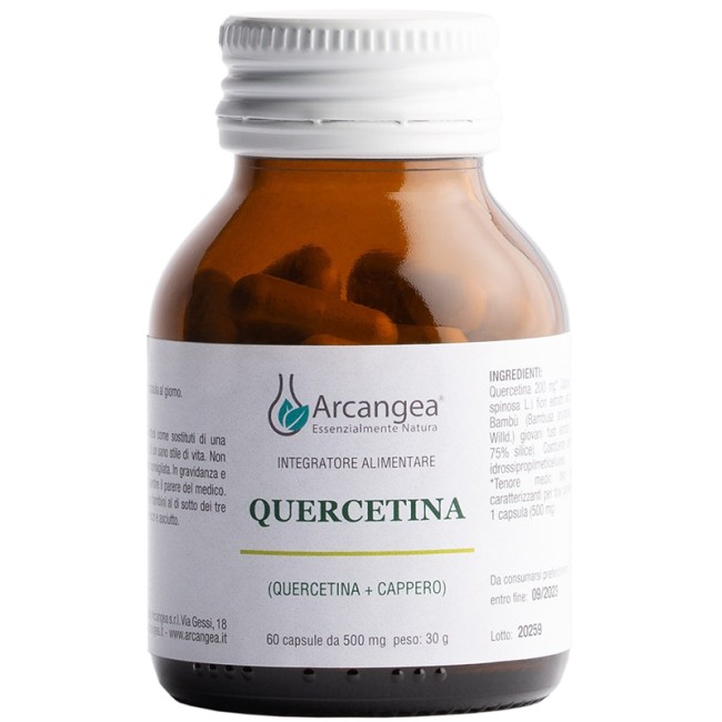 QUERCETINA 60 CAPSULE DA 500 MG QUERCETINA 60 CAPSULE DA 500 MG