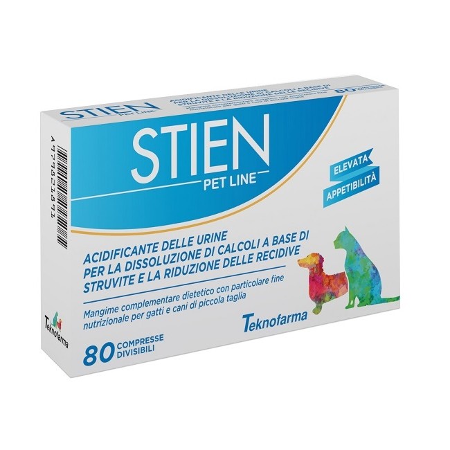 STIEN PET LINE 80 COMPRESSE GATTI CANI PICCOLA TAGLIA