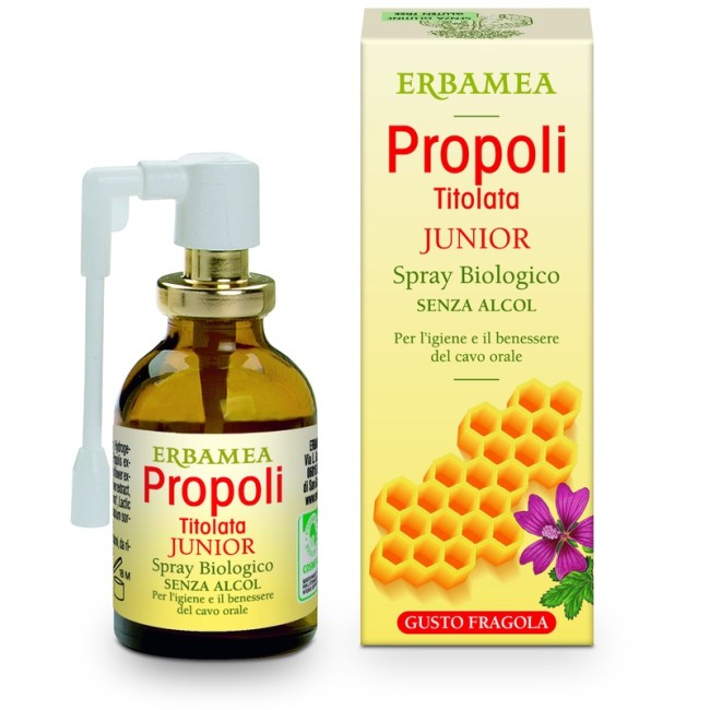 PROPOLI TITOLATA SPRAY JUNIOR BIOLOGICO 20 ML PROPOLI TITOLATA SPRAY JUNIOR BIOLOGICO 20 ML