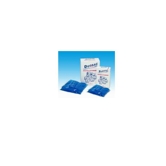 SACCHETTO FREDDO CALDO DUOSAC 2 SACCHETTI CON APPLICATORE In TESSUTO NON TESSUTO 13X25CM SACCHETTO FREDDO CALDO DUOSAC 2 SACCHETTI CON APPLICATORE In TESSUTO NON TESSUTO 13X25CM
