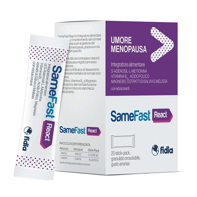 SAMEFAST REACT 20 STICK PACK SAMEFAST REACT 20 STICK PACK