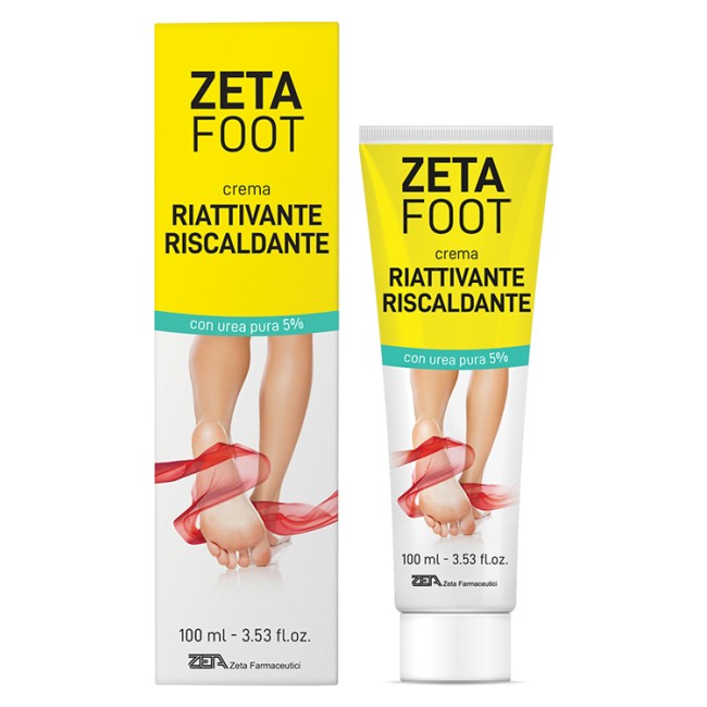 ZETAFOOT CREMA RIATTIVA RISCALDANTE 100 ML ZETAFOOT CREMA RIATTIVA RISCALDANTE 100 ML