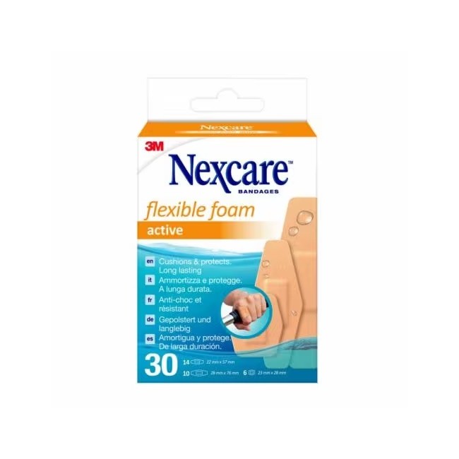 Cerotto Preparato Nexcare Active 360 Gradi N1030asd04 Assortiti 3 Misure 6 Cerotti 23x28mm + 14 Cerotti 22x57mm + 10 Cerotti 28x Cerotto Preparato Nexcare Active 360 Gradi N1030asd04 Assortiti 3 Misure 6 Cerotti 23x28mm + 14 Cerotti 22x57mm + 10 Cerotti 28x