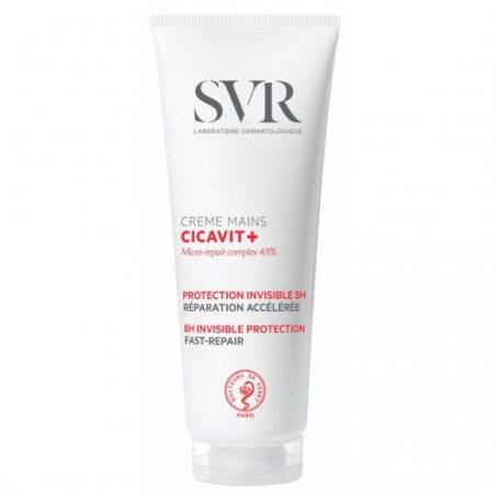 Tubetto da 75 ml di Svr Cicavit+ Mains Crema Mani Riparatrice Protettiva.