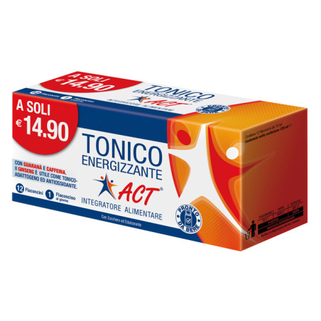 TONICO ENERGIZZANTE ACT 12 FLACONCINI 10 ML