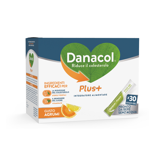 Confezione da 30 bustine liquide di Danacol Plus+ Integratore per ridurre il colesterolo Confezione da 30 bustine liquide di Danacol Plus+ Integratore per ridurre il colesterolo
