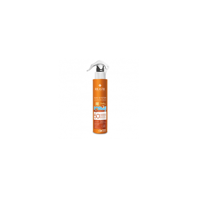 Rilastil Sun System Latte Spray Leggero Bambino Spf50+ 200 ml Rilastil Sun System Latte Spray Leggero Bambino Spf50+ 200 ml
