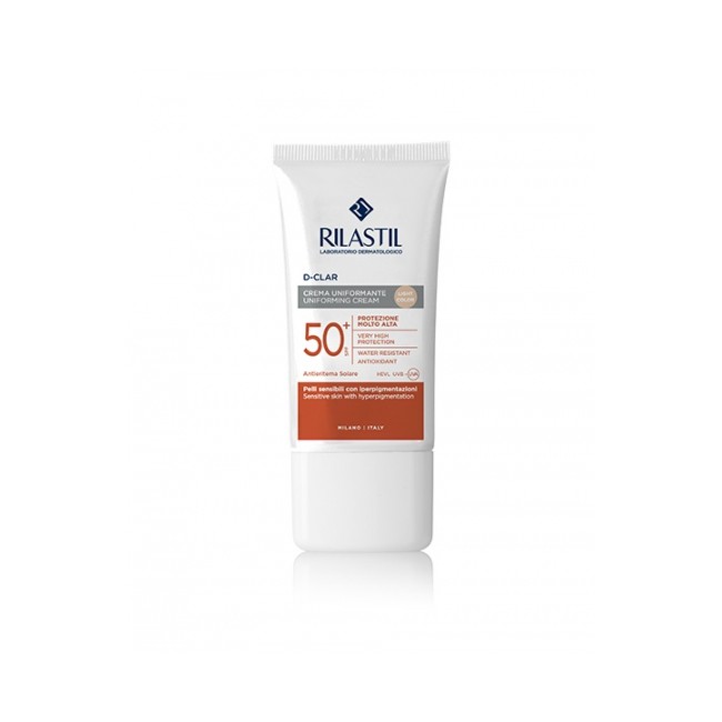 Rilastil Sun System D-Clar Crema Viso Uniformante Colorata Light Spf 50+ 40 ml Rilastil Sun System D-Clar Crema Viso Uniformante Colorata Light Spf 50+ 40 ml