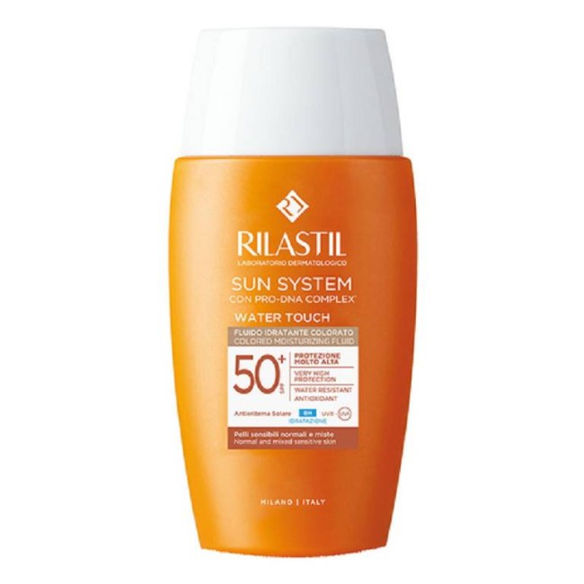 Rilastil Sun System Water Touch Fluido Viso Colorato Spf 50+ 50 ml Rilastil Sun System Water Touch Fluido Viso Colorato Spf 50+ 50 ml