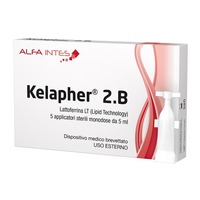 KELAPHER 2B 5 APPLICATORI STERILI MONODOSE DA 5 ML TERAPIA TOPICA KELAPHER 2B 5 APPLICATORI STERILI MONODOSE DA 5 ML TERAPIA TOPICA