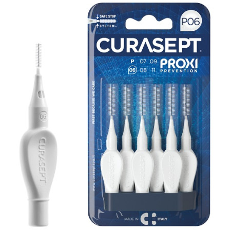 Curasept Proxi P06 Bianco-white 6 Pezzi Curasept Proxi P06 Bianco-white 6 Pezzi