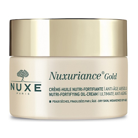 Vaso da 50 ml di Nuxe Nuxuriance Gold Crema Olio