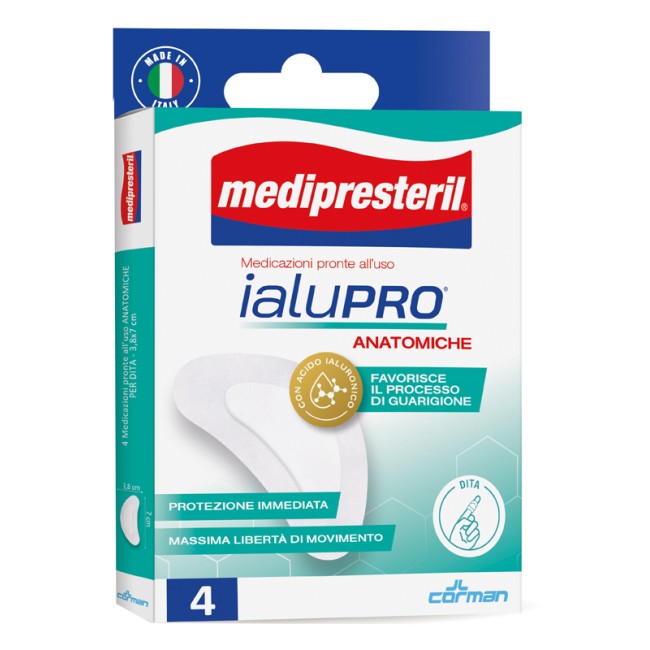 MEDIPRESTERIL IALUPRO DITA 3,8X7 CM 4 PEZZI MEDIPRESTERIL IALUPRO DITA 3,8X7 CM 4 PEZZI