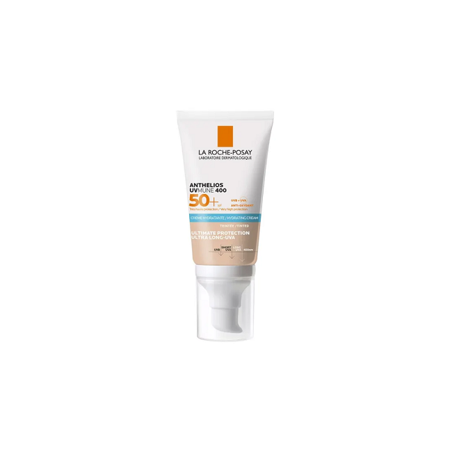 LA ROCHE POSAY ANTHELIOS UVMUNE CREMA IDRATANTE SPF50+ COLORATO 50 ML LA ROCHE POSAY ANTHELIOS UVMUNE CREMA IDRATANTE SPF50+ COLORATO 50 ML