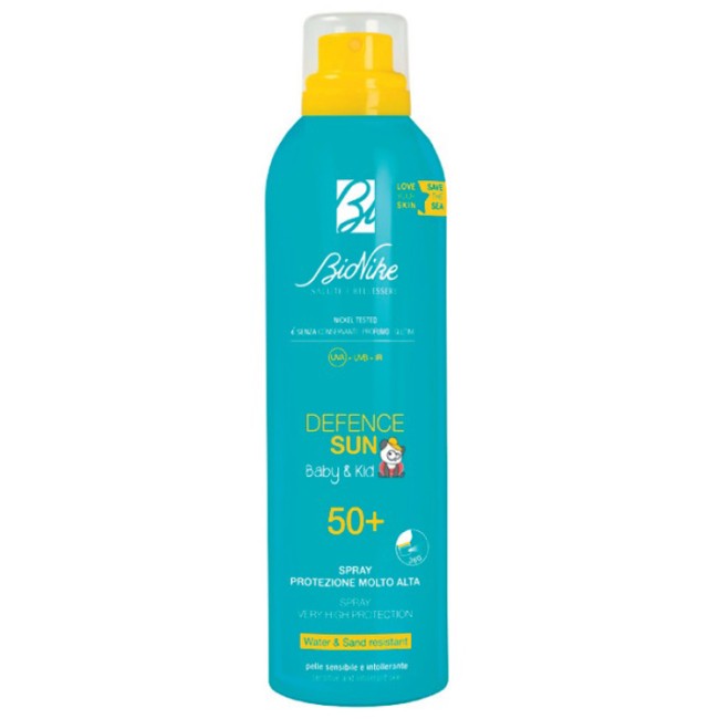 Bionike Defence Sun Baby&Kid Spray Transparent SPF 50+ 200 ml Bionike Defence Sun Baby&Kid Spray Transparent SPF 50+ 200 ml