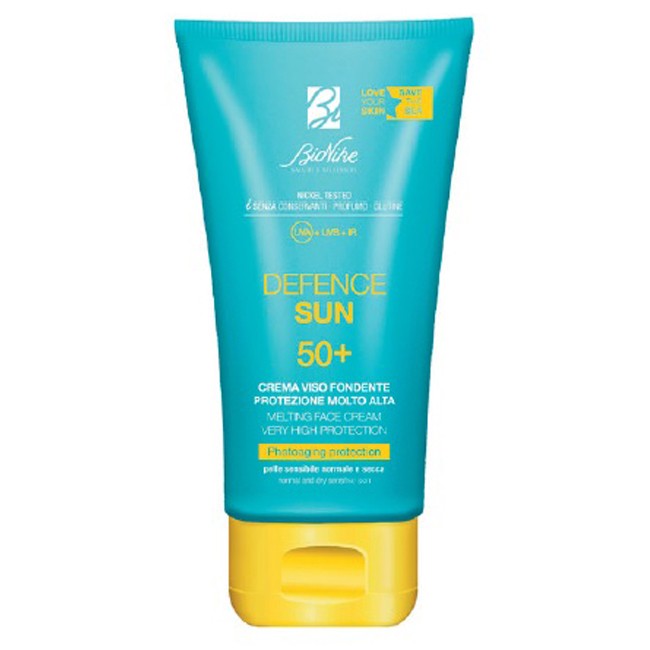 Bionike Defence Sun Crema Viso Fondente SPF 50+ 50 ml Bionike Defence Sun Crema Viso Fondente SPF 50+ 50 ml