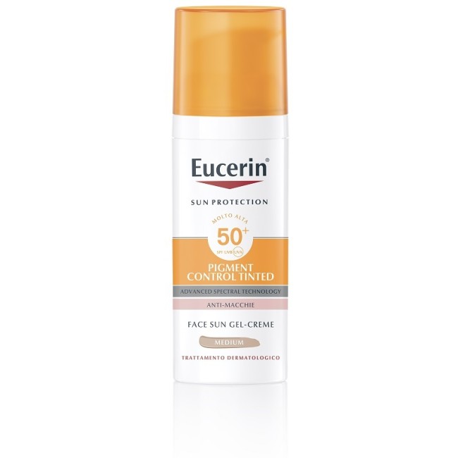 EUCERIN SUN PIGMENT CONTROL TINTED SPF50+ MEDIUM 50 ML EUCERIN SUN PIGMENT CONTROL TINTED SPF50+ MEDIUM 50 ML