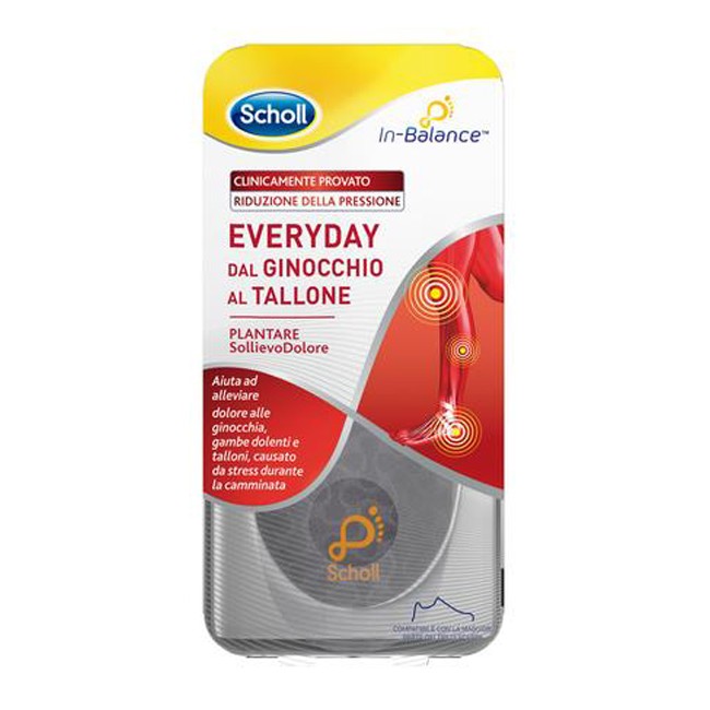 PLANTARE SOLLIEVO DOLORE DA GINOCCHIO A TALLONE SCHOLL IN BALANCE EVERYDAY S PLANTARE SOLLIEVO DOLORE DA GINOCCHIO A TALLONE SCHOLL IN BALANCE EVERYDAY S
