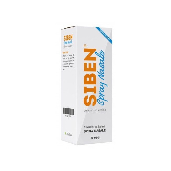 SIBEN SPRAY NASALE SOLUZIONE SALINA 30 ML SIBEN SPRAY NASALE SOLUZIONE SALINA 30 ML