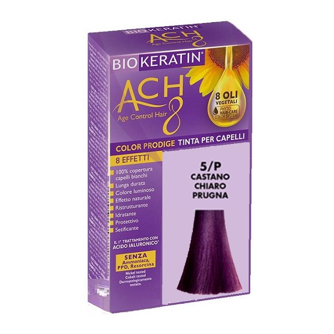 BIOKERATIN ACH8 COLOR PRODIGE 5/P CASTANO CHIARO PRUGNA BIOKERATIN ACH8 COLOR PRODIGE 5/P CASTANO CHIARO PRUGNA