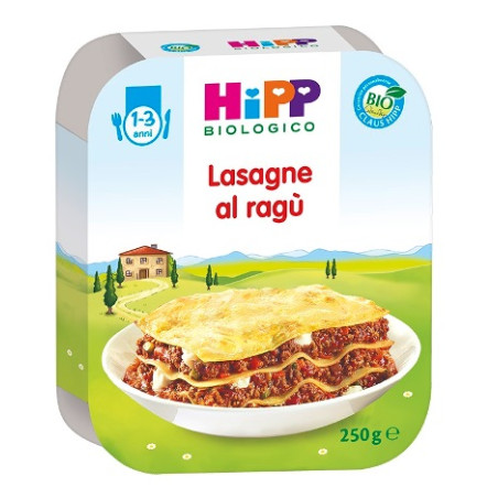 HIPP BIO LASAGNE AL RAGU VASCHETTA 250 G HIPP BIO LASAGNE AL RAGU VASCHETTA 250 G