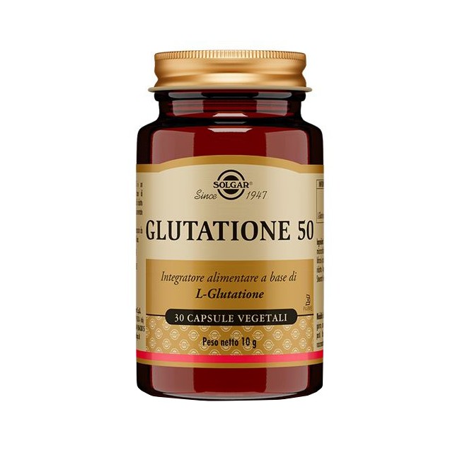 GLUTATIONE 50 30 CAPSULE VEGETALI GLUTATIONE 50 30 CAPSULE VEGETALI