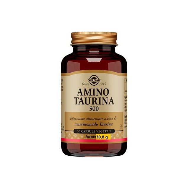 AMINO TAURINA 500 50 CAPSULE VEGETALI AMINO TAURINA 500 50 CAPSULE VEGETALI