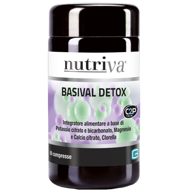 NUTRIVA BASIVAL DETOX 60 COMPRESSE NUTRIVA BASIVAL DETOX 60 COMPRESSE
