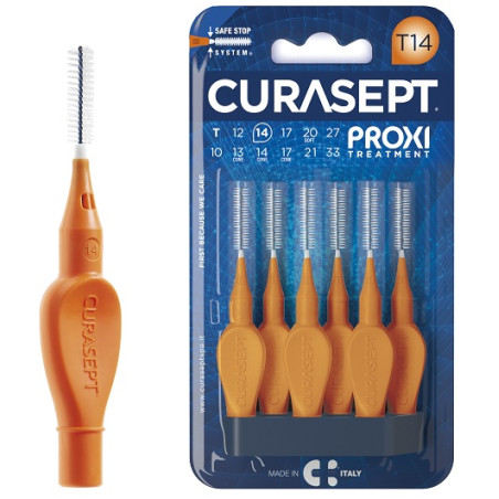 Curasept Proxi T14 Arancio-orange 6 Pezzi