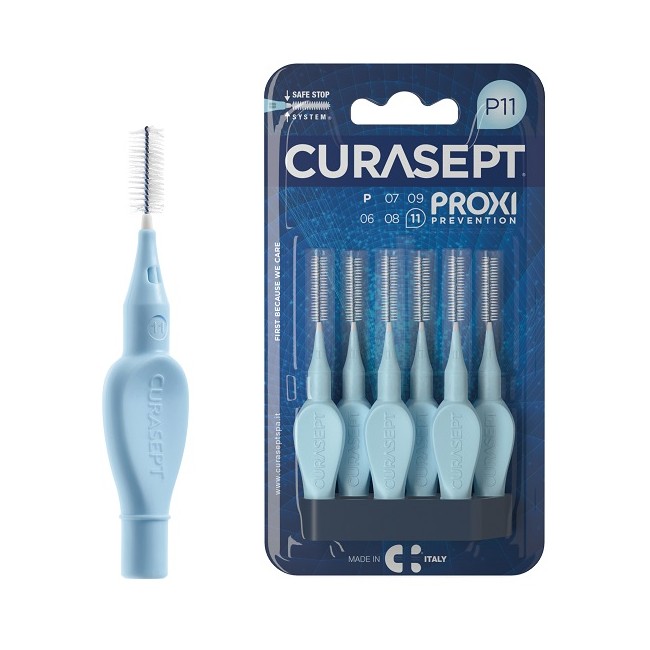 Curasept Proxi P11 Azzurro-light Blue 6 Pezzi