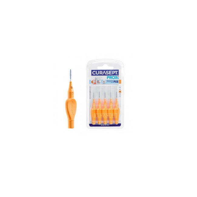 Curasept Proxi P08 Arancio Chiaro 6 Pezzi