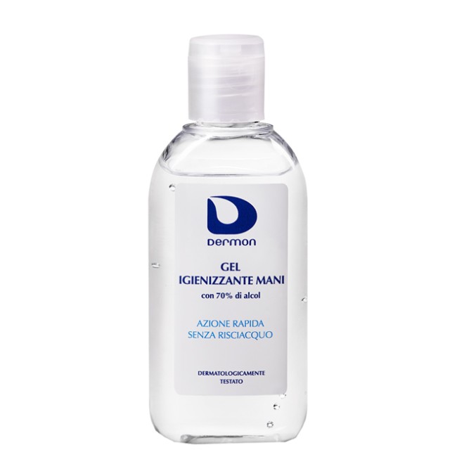 DERMON GEL IGIENIZZANTE MANI 100 ML 70% ALCOOL DERMON GEL IGIENIZZANTE MANI 100 ML 70% ALCOOL
