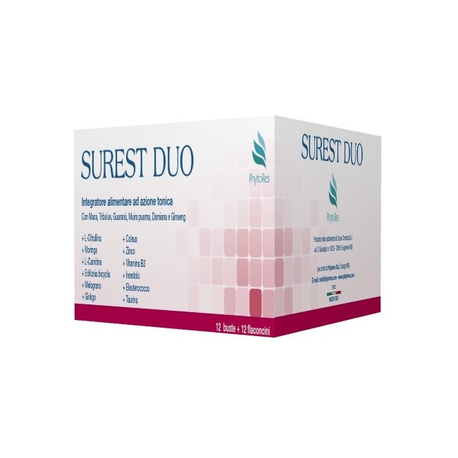 SUREST DUO 12 BUSTINE 9G + 12 FIALETTE 20ML SUREST DUO 12 BUSTINE 9G + 12 FIALETTE 20ML