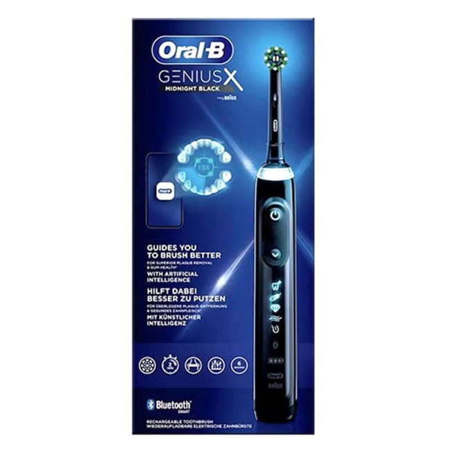 ORALB GENIUS X BLACK SPAZZOLINO ELETTRICO ORALB GENIUS X BLACK SPAZZOLINO ELETTRICO