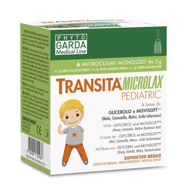 TRANSITA MICROLAX PEDIATRIC 6 MICROCLISMI DA 3 G TRANSITA MICROLAX PEDIATRIC 6 MICROCLISMI DA 3 G