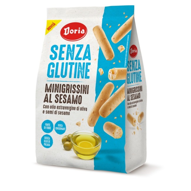 DORIA MINIGRISSINI SESAMO 150 G DORIA MINIGRISSINI SESAMO 150 G