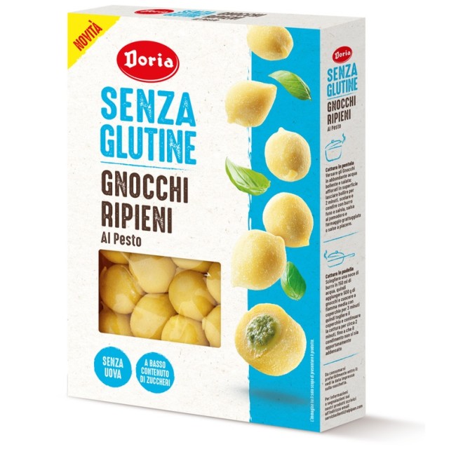 DORIA GNOCCHI RIPIENI PESTO 400 G DORIA GNOCCHI RIPIENI PESTO 400 G